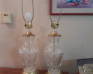 Glass lamps-31"