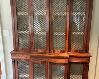 Antique Regency Rosewood Cabinet