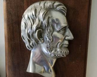 Abe Lincoln plaque