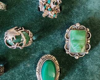 Sterling silver rings