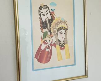 Pingyang Framed Opera Masks