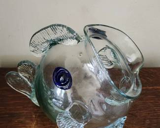 Blown glass fish