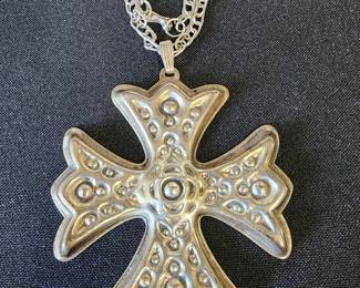Reed & Barton sterling silver cross