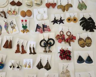 Fun collection of unique earrings!