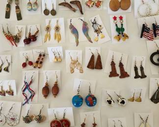 Fun collection of unique earrings!