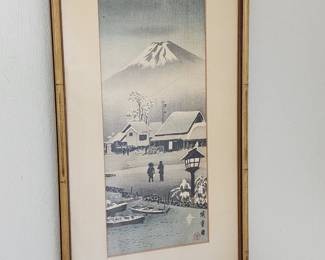 Japanese Mt. Fuji print