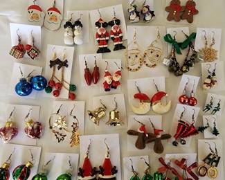 Fun Christmas earrings!