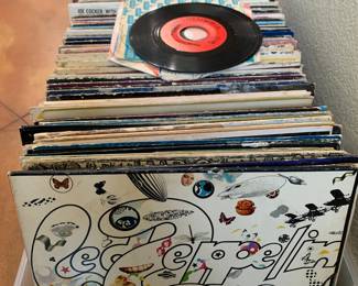 Lots of Classic Rock records!