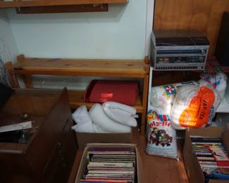 shelving, sewing
