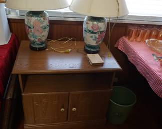 lamps, side table