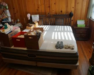king bed