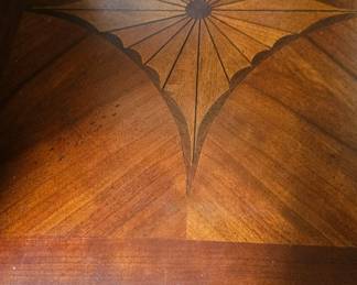 Coffee Table & End Table are inlayed - Very Pretty!