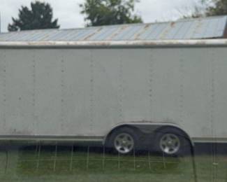 26x9’ 2009 enclosed trailer - very light use. Good tires. 