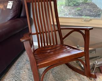 Bent Wood Rocking Chair