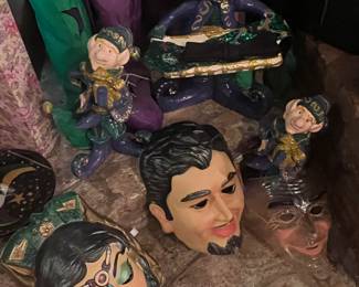 Mardi Gras Masks, etc.