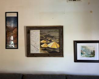 Christo umbrellas artwork