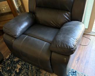 leather recliner