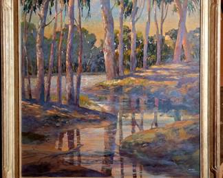Large contemporary plein air painting by Don Munz