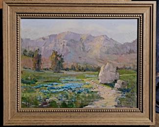 Original oil painting by Felice Hrovat