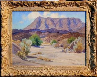 Nice vintage oil painting by Joane Cromwell