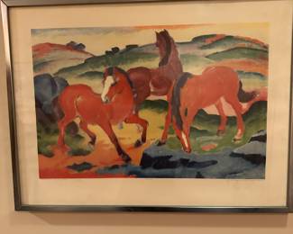 Franz Marc Lithograph