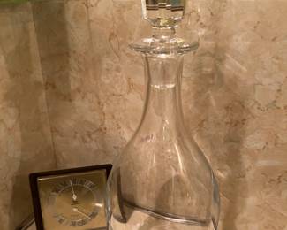 Baccarat crystal decanter