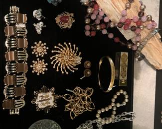 COSTUME & Sterling Vintage Jewelry 