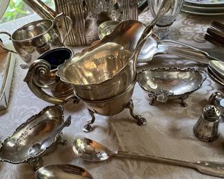 A good amount of sterling silver