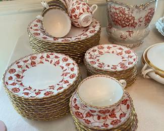 SPODE China RED COLONEL