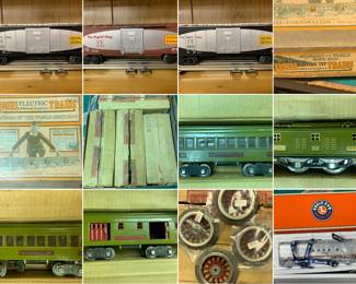 HUGE Lionel Electric Train Collection - Sets, Engines, Boxcars, Accessories, Display Pieces and more. Visit BulldogEstateSales.com/lionel for more pictures. 