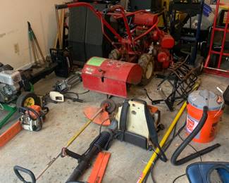 A great selection of tools for the yard and the home