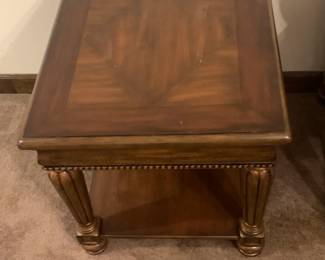 Wood End Tables w/ Matching Coffee Table