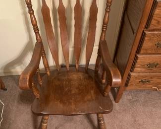 Wood Rocking Chair