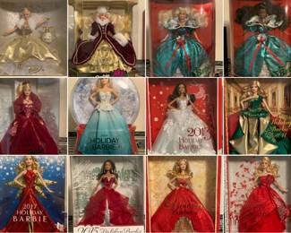 Hundreds of collectible dolls including Barbie, Madame Alexander, Cabbage Patch, Marie Osmond and more! All in pristine condition. 