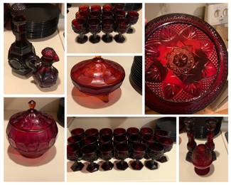 Vintage Kitchen Dish Set