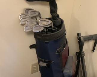 Golf clubs and sporting equipment