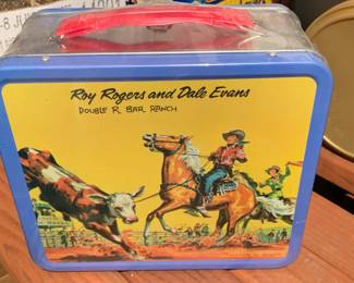Red Ryder and Dale Evans vintage lunchbox in factory wrapping (never oepned). 
