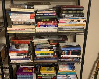 Great selection of vintage and modern books