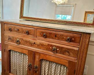 Marble Topped Buffet