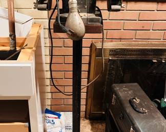 Vintage Craftsman Bench Grinder w/ cast iron stand