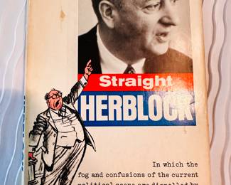 "Straight" Herb Block, Signed First Edition