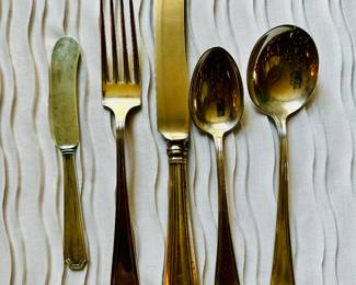 Gorham "Fairfax" sterling silver flatware