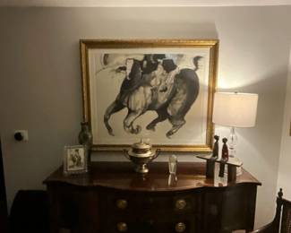 Felix Angle original under museum glass