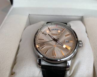 Mont Blanc men’s automatic watch.
