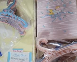 2303 - Baby Blanket, Hangers & Baby Book
