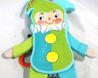 5137 - Fisher Price Jumping Jack 10" Toy
