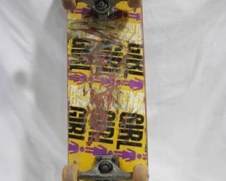 5906 - "Girl" Skateboard w/ Silver M-Class Trucks 8" x 32"
