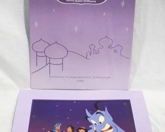 609 - Aladdin Lithograph - 11" x 14"
