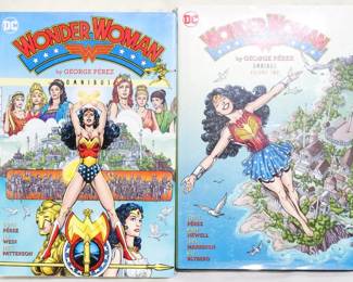 2434 - Wonder Woman Omnibus Vol 1+2 Books
