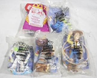 598 - Lot of 5 Toy Story Happy Meal Toys (New)
